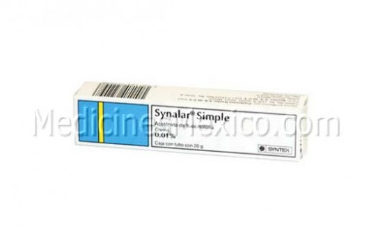 Synalar Cream Simple Fluocinolone  0.01 %  20g