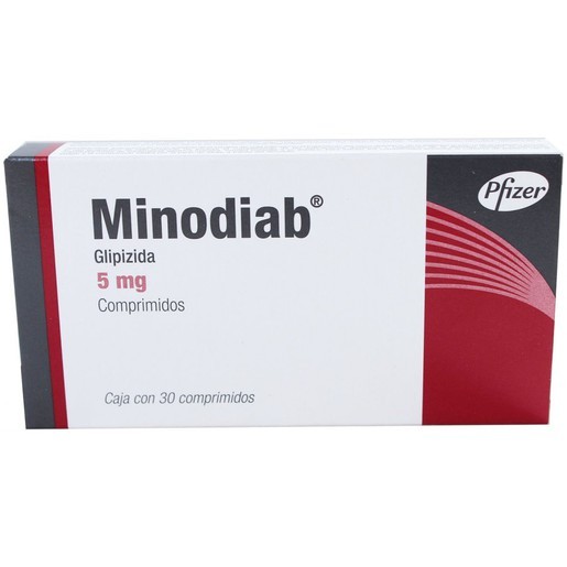 Glipizide Glucotrol Minodiab 5 mg 30 tabs