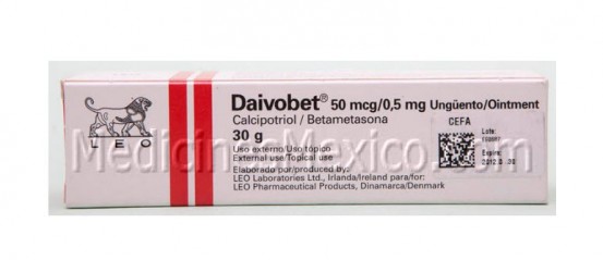 Dovobet Daivobet Calcipotriol betamethasone ointment 50/5mg 30 g
