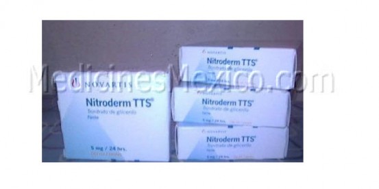 Nitroderm TTS Nitroglycerin 5 mg/24 hrs 7 Patches
