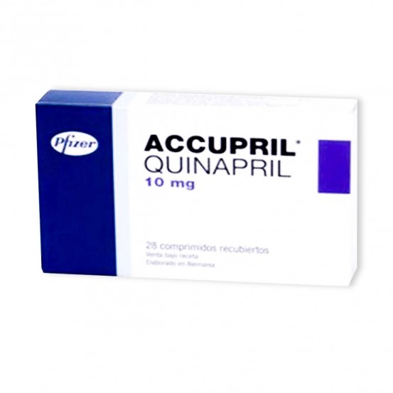 Accupril quinapril 10 mg 42 Tablets