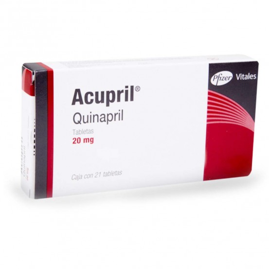 Accupril quinapril 20 mg 21 Tablets