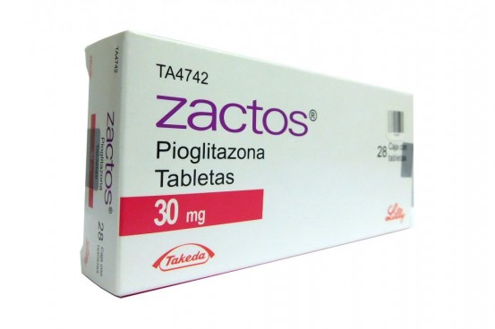 Actos Zactos pioglitazone 30 mg 28 Tabs
