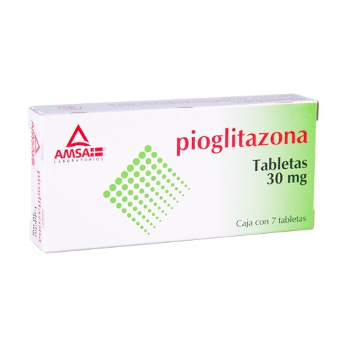 Actos Zactos Pioglitazone Generic 15 mg 14 tabs