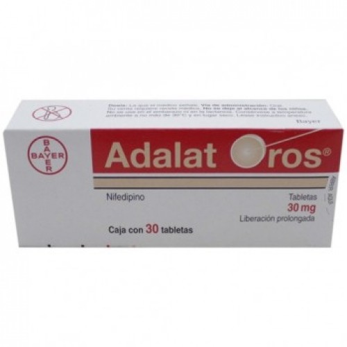 Adalat nifedipine generic 30 mg 30 Tabs