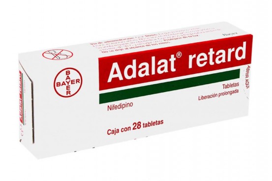 Adalat Retard Nifedipine 20 mg 28 Tabs