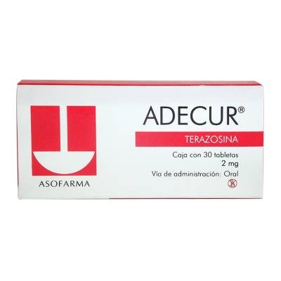 Adecur Terazocin  2 mg 30 Tabs