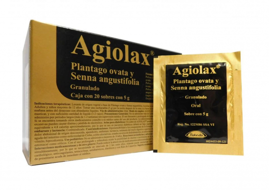 Agiolax  plantago granulated 5 g  20 Envelopes