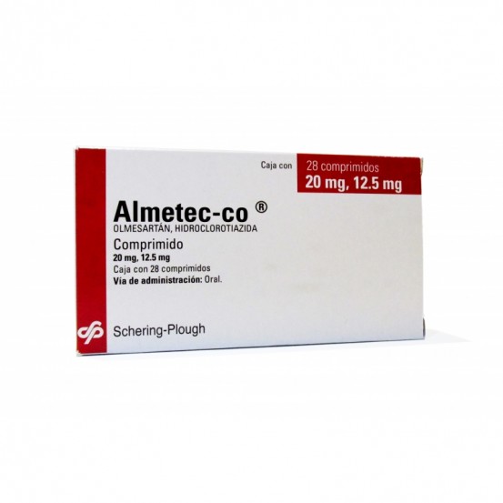 Benicar HTC Almetec Co Olmesartan 20 mg/12.5 mg 28 tabs