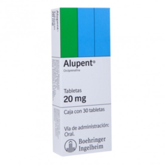 Alupent Metaproterenol 20 mg 30 Tabs