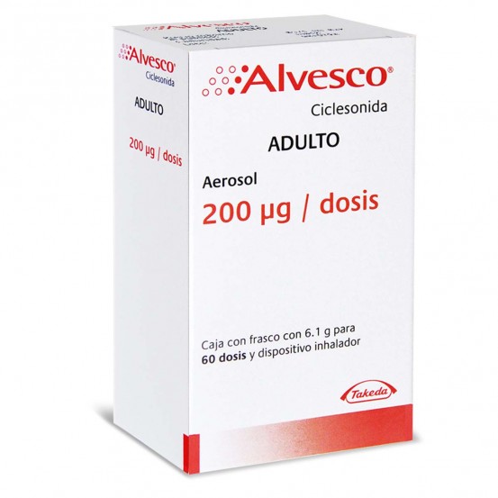 Alvesco Ciclesodine  200 mcg 60D OnlyUSA& 2limit per order