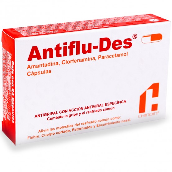 Amantadine Antifludes 24 caps