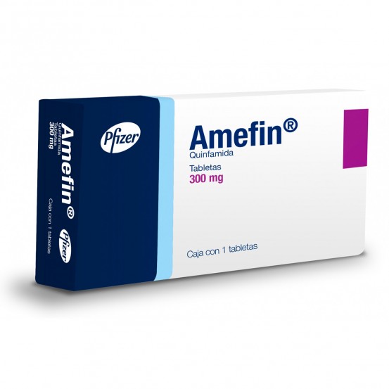 Amefin Quinfamide 300 mg 3 Tabs