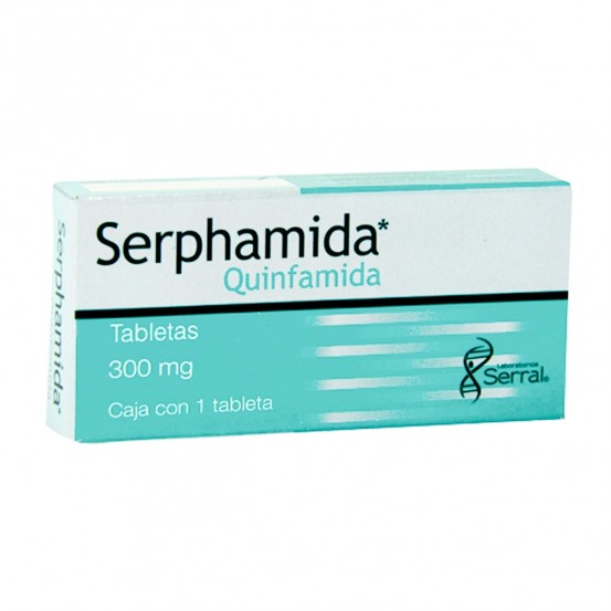 Amefin Quinfamide generic 300 mg 3 tabs