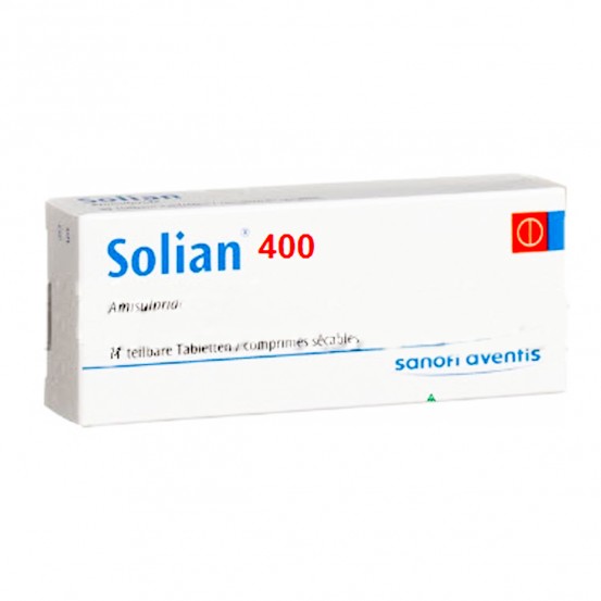 Amisulpride Solian  400 mg 7 Tabs