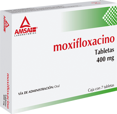 Avelox Moxifloxacin Generic 400 mg 7 tabs