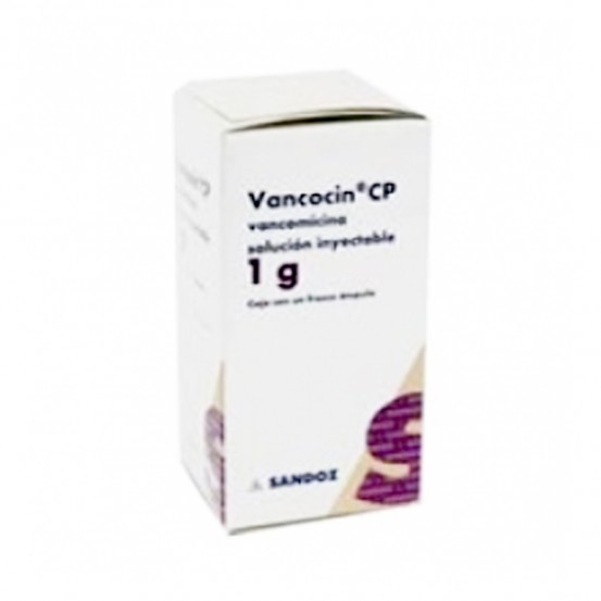 Vancomycin Vancocin  CP FA 1 G IV ANT