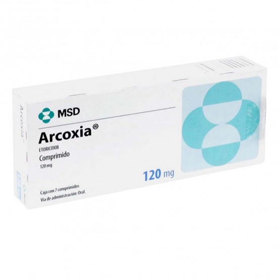 Arcoxia etoricoxib 120 mg 14 tabs