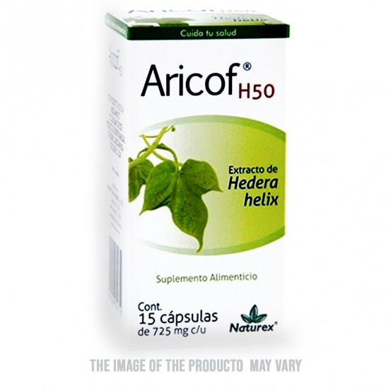 Aricof H50 Hedera Helix 725 mg 15 caps