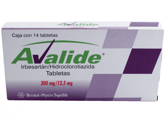 Avalide hydrochlorothiazide & irbesartan 300/12.5 mg 28 tabs