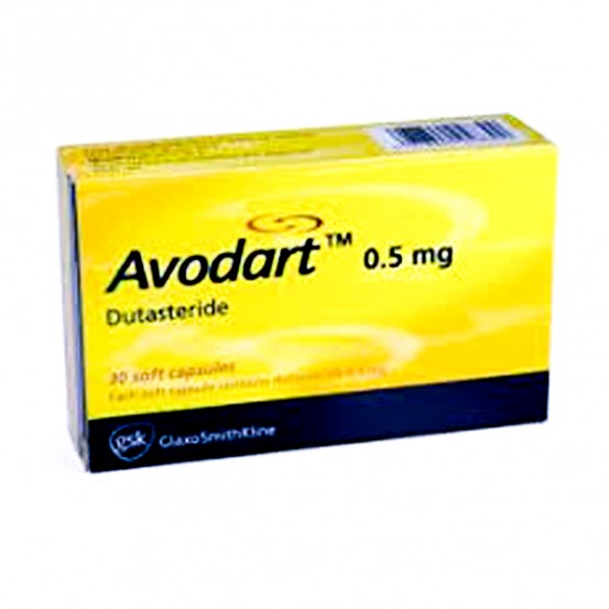Avodart dutasteride 0.5 mg 30 Caps