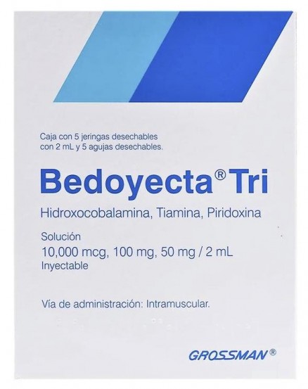 Bedoyecta Tri Injectable 5 syringes
