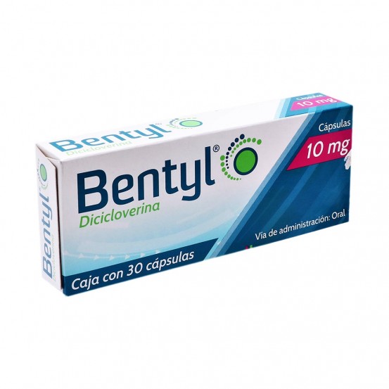 Bentyl Dicyclomine 10 mg 30 Caps