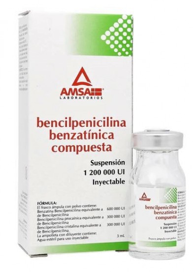 Benzetacil Generic  Benzylpenicillin 1,200,000 Unit Vial