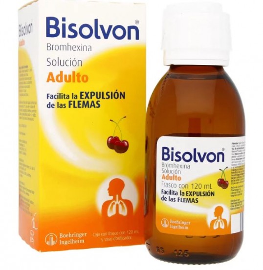 Bisolvon  soluble. 8mg 16 AND Lemon(Bisolvon)