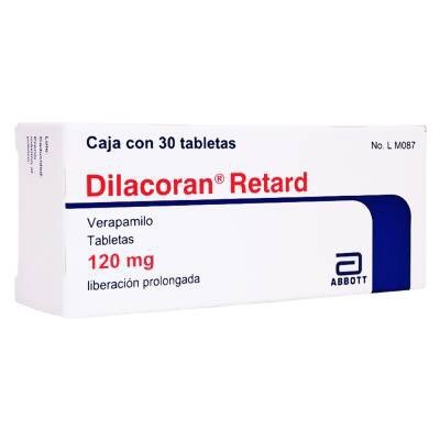 Calan Covera Dilacoran RTD Verapamilo 120 mg 30 tab