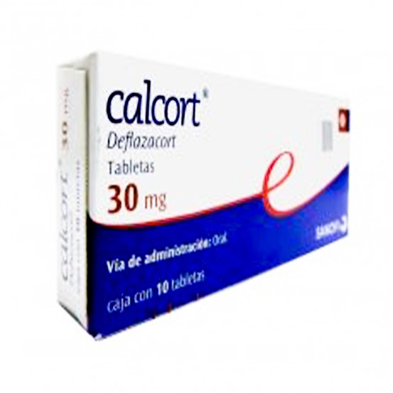 Calcort Deflazacort 30 mg 10 tabs