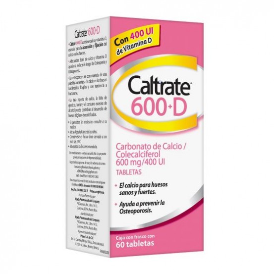 Caltrate 600 60 Tabs