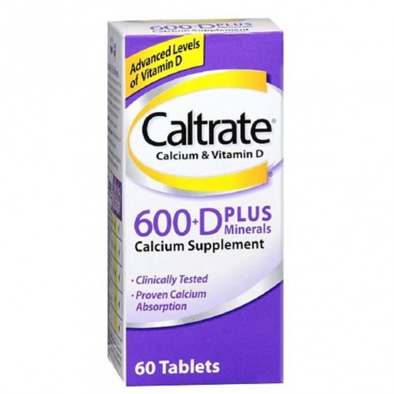 Caltrate 600 D Plus Minerals 60 Tabs