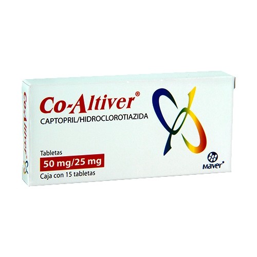 Capozide Hydrochlothiazide captopril Generic 25/12.5 mg 30 caps