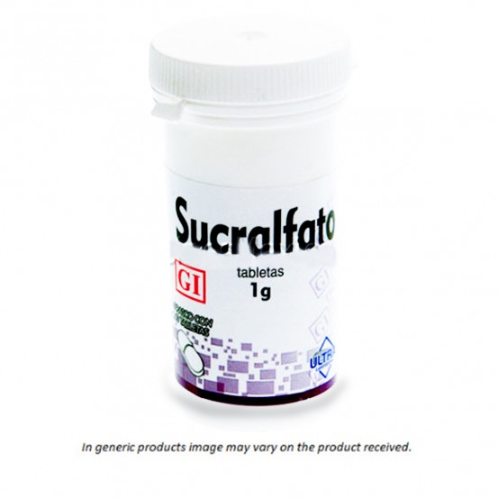 Carafate Sucralfate Generic 1G 40 tabs