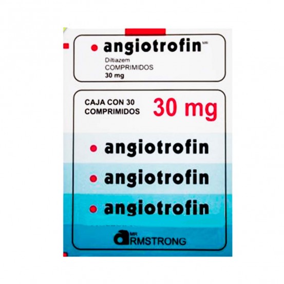Cardizem Angiotrofin Diltiazem hydrochloride 30 mg 60 tabs