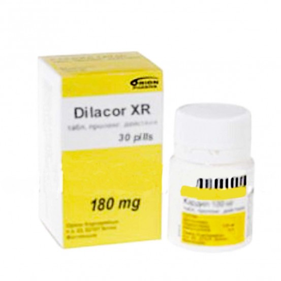 Cardizem Dilacor XR Angiotrofin RTD 180 mg 30 tabs