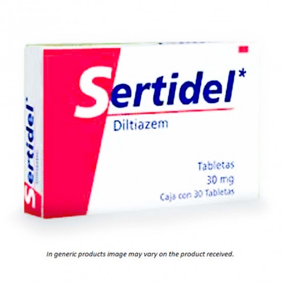 Cardizem Diltiazem hydrochloride Generic 30 mg 30 tabs