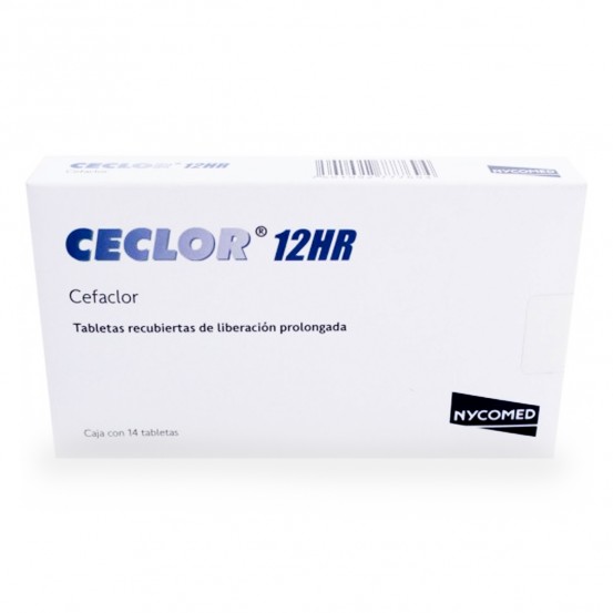 Ceclor FA Ceclor 12hr  Cefaclor 750 mg 28 Tabs