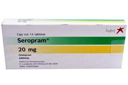 Celexa Seropram citalopram 20 mg 14 tabs