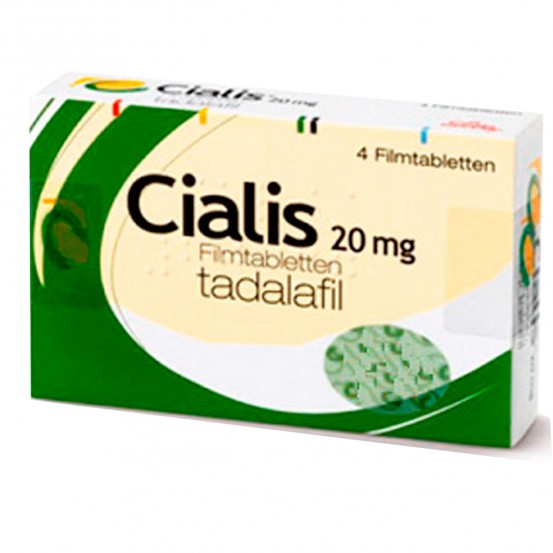 Cialis tadalafil 20 mg 4 Tabs