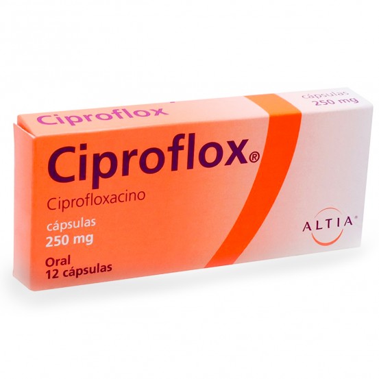 Cipro Ciproflox 250 mg 36 Caps
