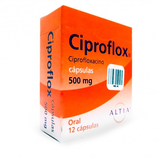 Cipro Ciproflox 500 mg 24 Caps