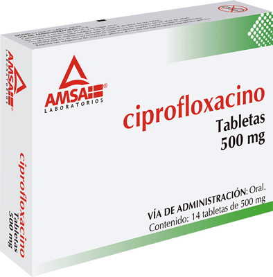 Cipro ciprofloxacin Generic 500 mg 36 Caps