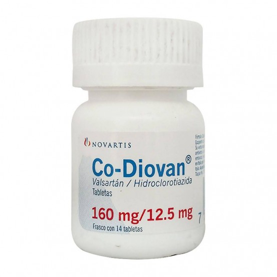 Co Diovan valsartan hidrochlrothiazide  160/25 mg 30 Tabs