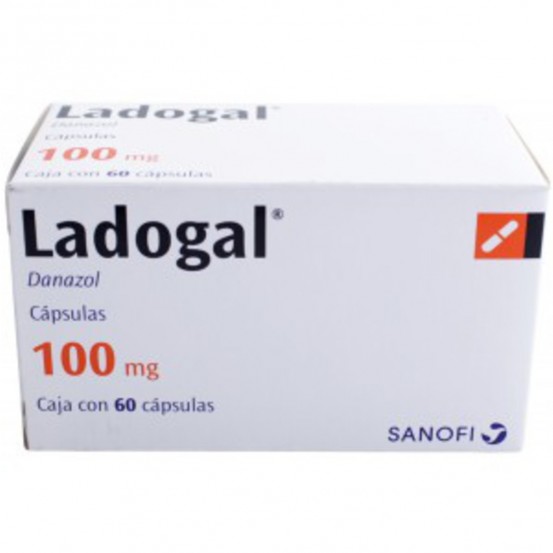 Danazol Ladogal 100 mg 60 Caps