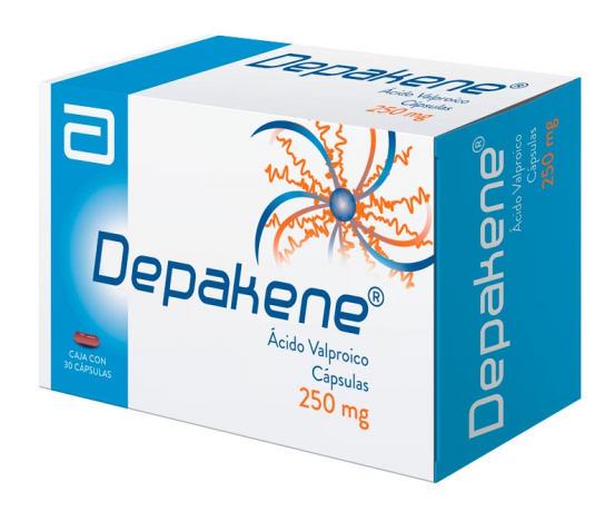 Depakene Valproic acid 250 mg 30 Caps