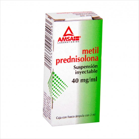 Depomedrol Generico 40 mg 2 ml.