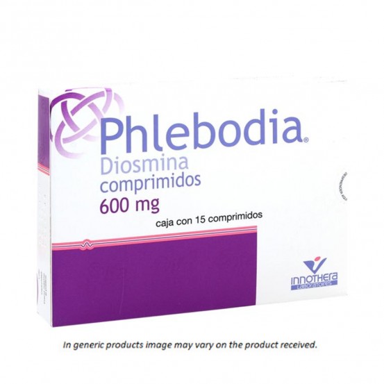 Diosmin Phlebodia Generic 600 mg 15 tabs