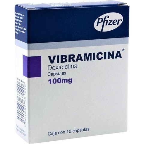 Vibramycin Doxycycline 100 mg 10 Caps